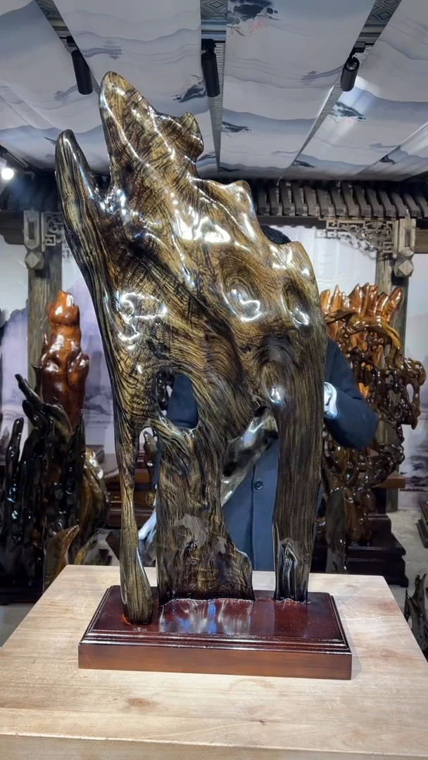 【闪购商品】金丝楠金丝楠小叶桢楠摆件82-37-17