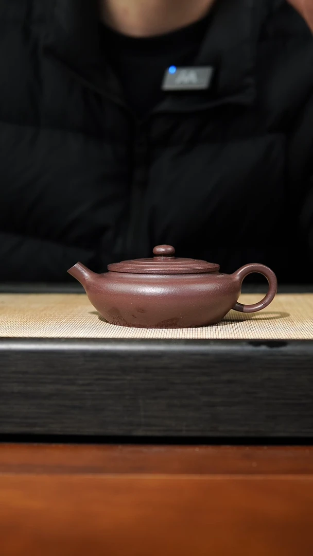 【闪购商品】紫砂茶壶半手工深井紫泥云兮，140cc