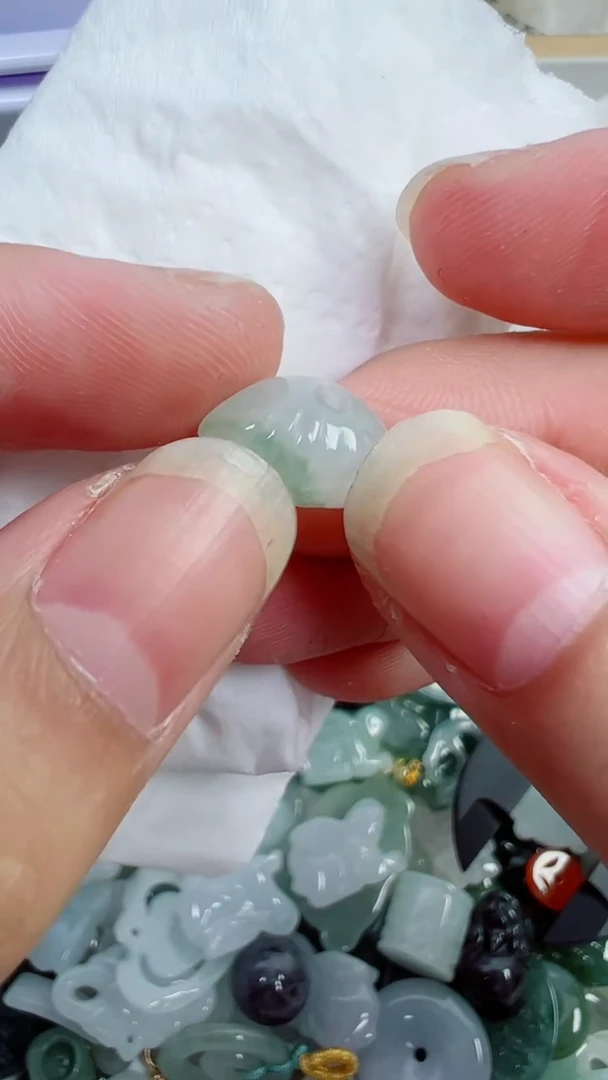 散珠翡翠471号链接，A货翡翠