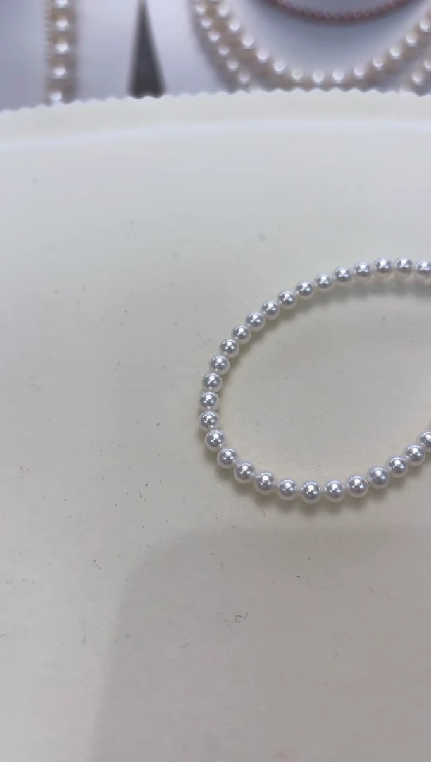 【闪购商品】淡水珍珠手绳未镶嵌4-4.5MM