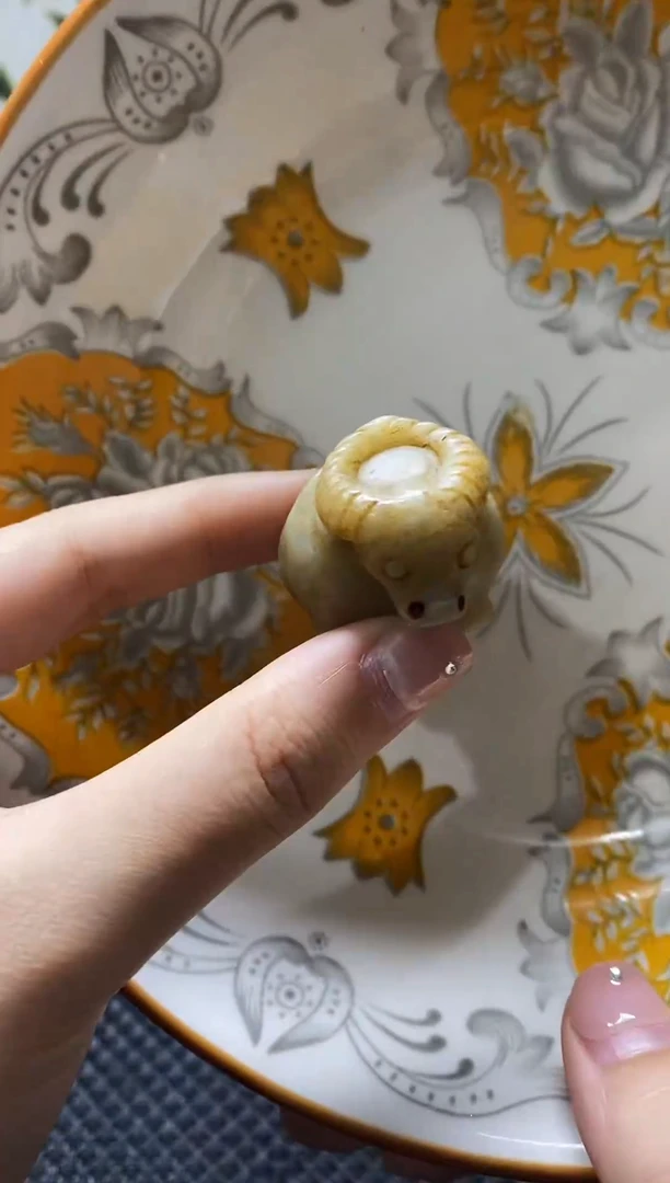 瓷片瓷片 瓷器 摆件 1个