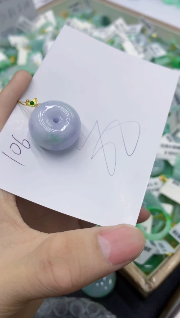 翡翠未镶嵌颈饰11111