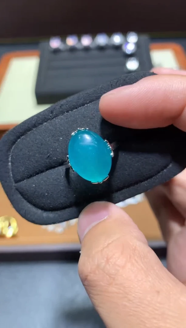 未镶嵌戒指天河石P109【多样性发其一】