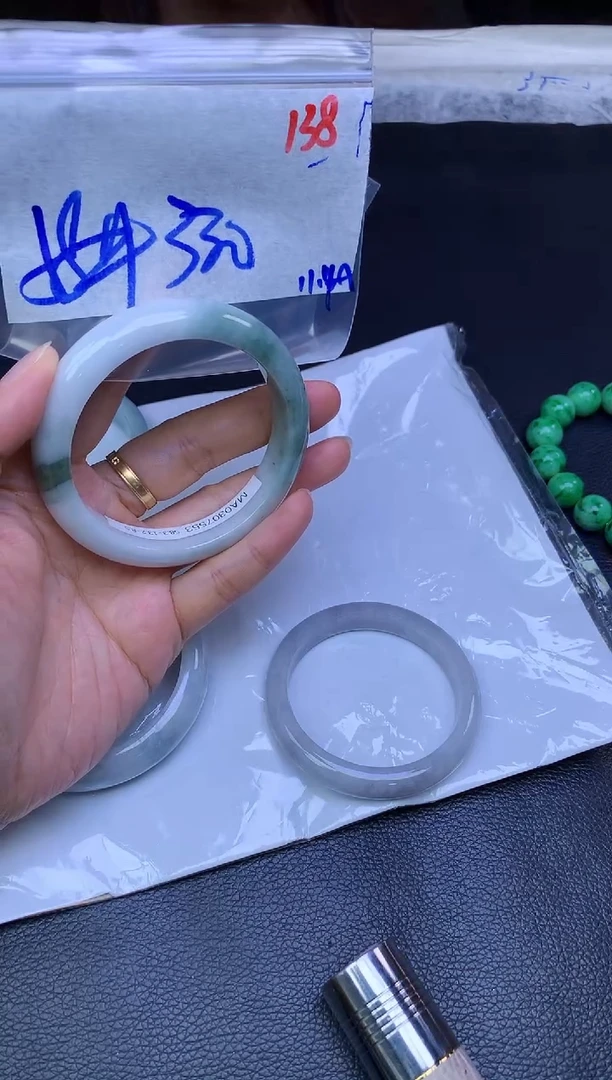 未镶嵌定制翡翠138毛货需精细抛光+多样性发1件+330元