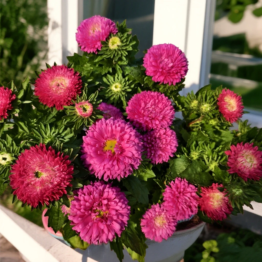 【大花拉丝翠菊盆栽】颜值高 耐寒 易养护 云南基地直发