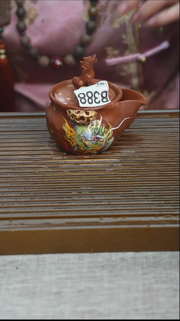 纯手工粗陶茶具每一只不一样