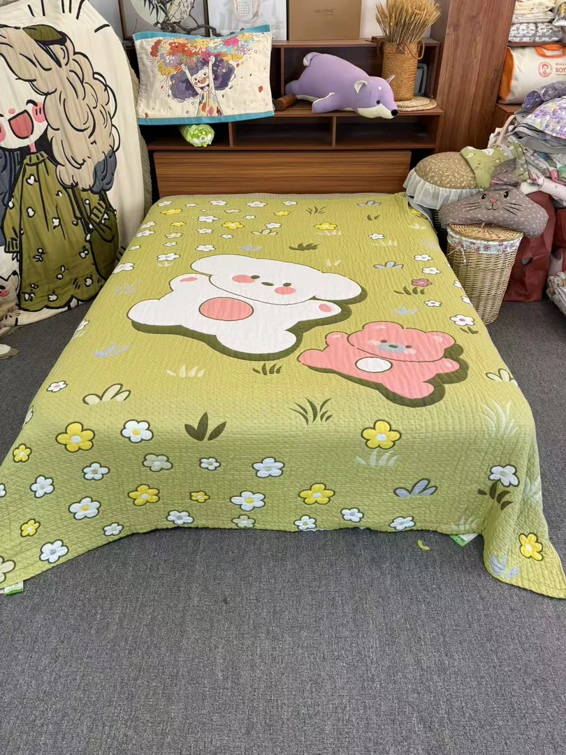 【趴趴熊】200*230cm多巴胺凉感毯亲肤可爱卡通柔软
