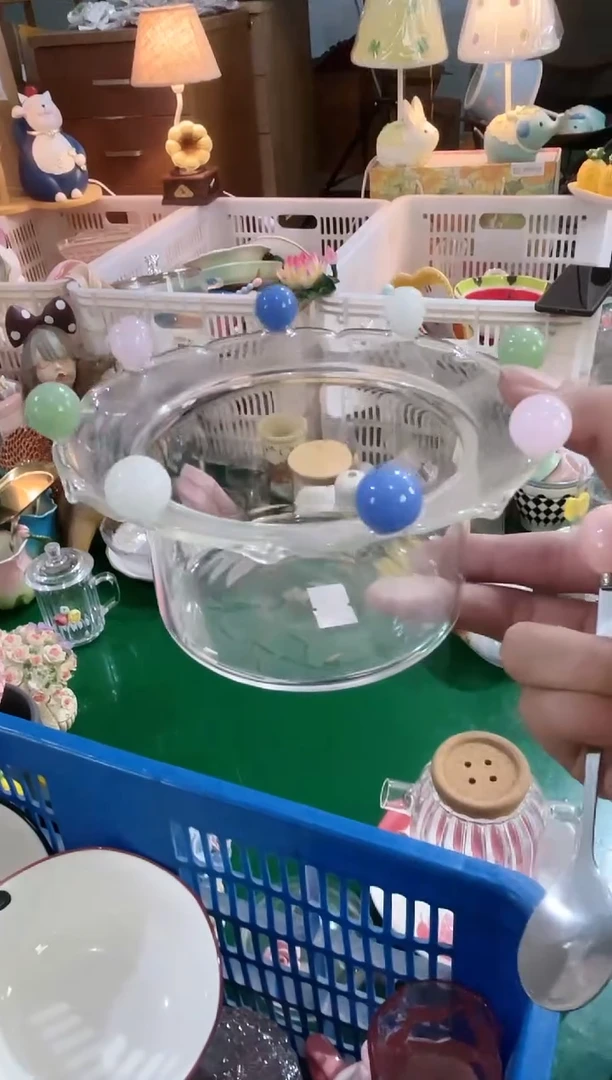其他彩珠皇冠碗送勺子