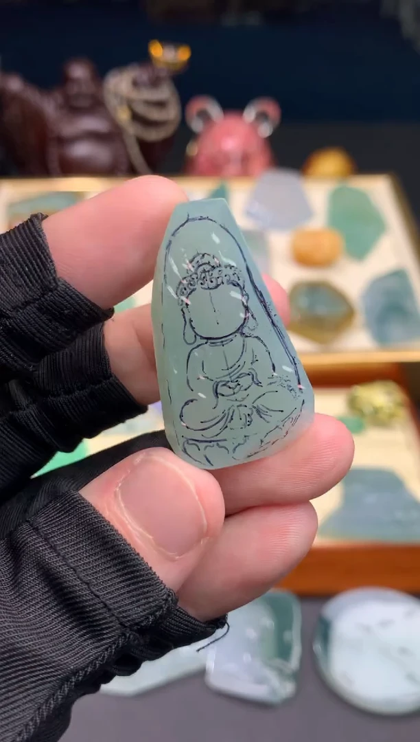 未镶嵌定制翡翠自*天然翡翠裸石（包工）