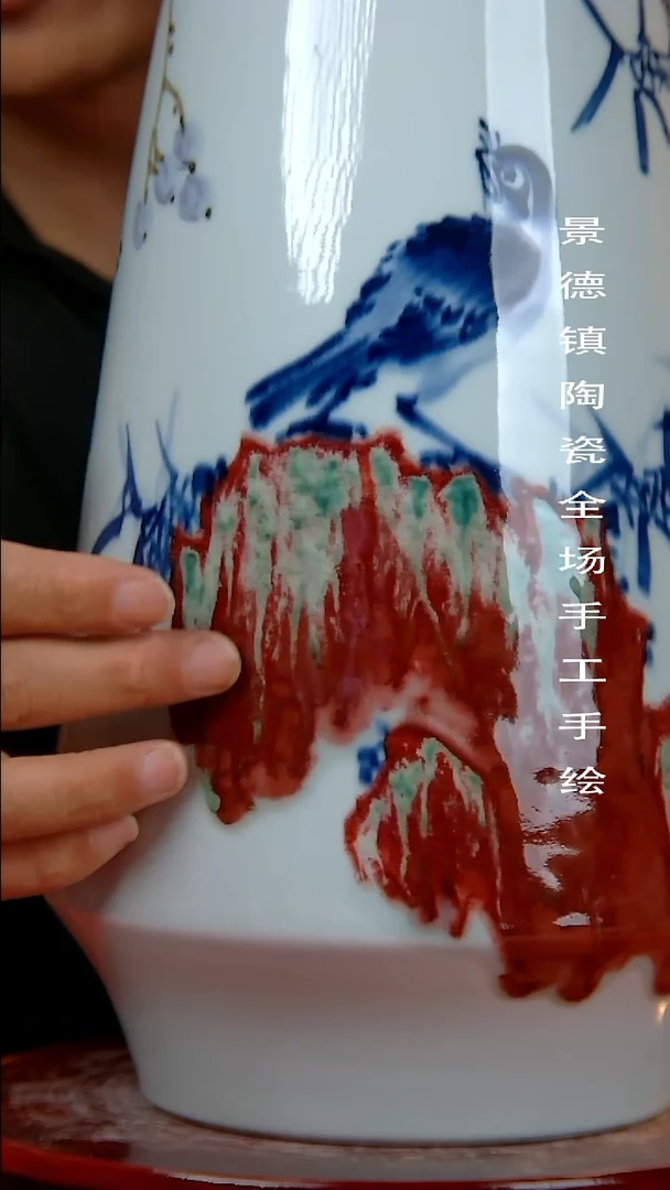 摆件景德镇陶瓷 手工手绘14