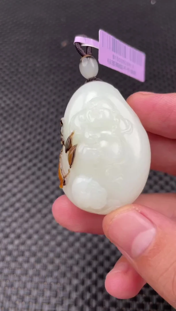 颈饰未镶嵌和田玉人**戏9.28ZZ多样性拍一发一000