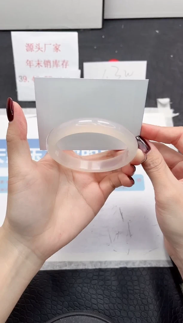 【闪购商品】石英质玉手镯未镶嵌322-60.4