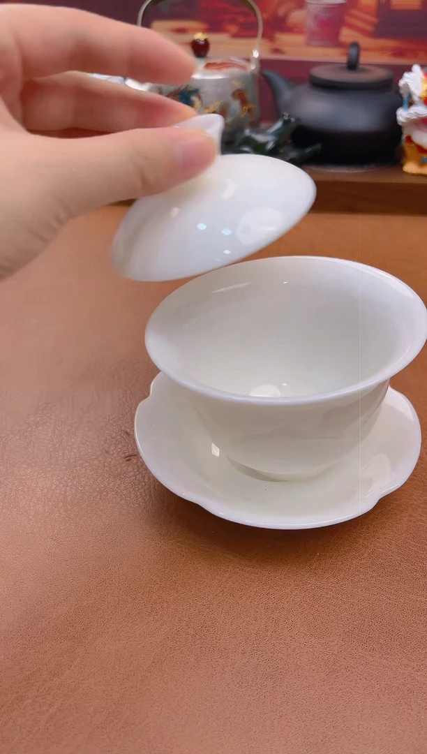 陶瓷茶具摆件旅行套组