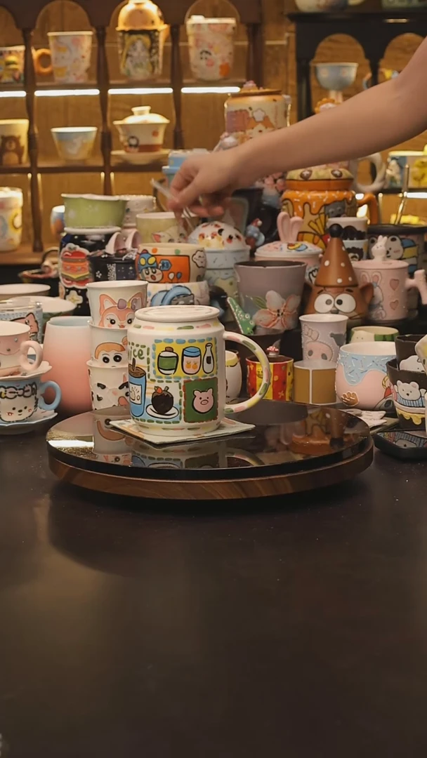 景德镇釉下彩绘设计师款式陶瓷