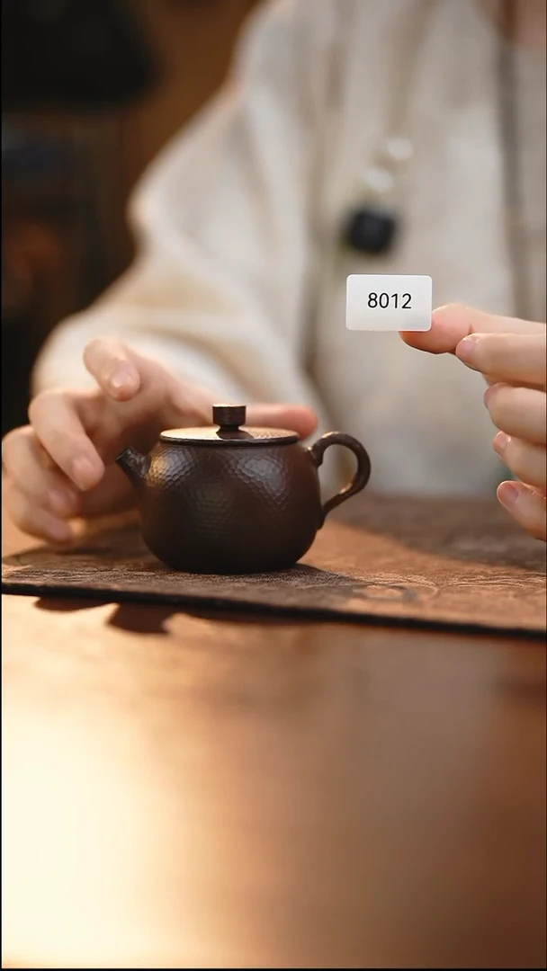 雲梦茶器紫陶茶壶8012