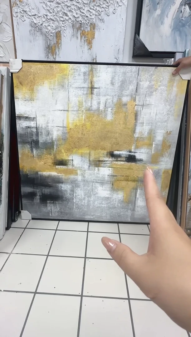 横款168美术馆 装饰画100*100