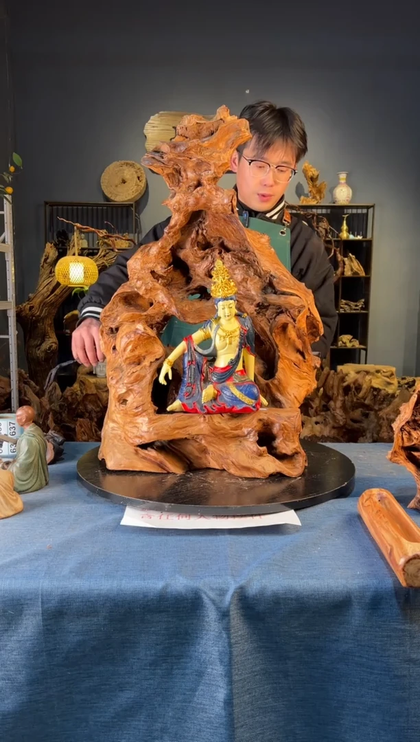 木卢师傅根艺作品（不包含人物摆件）