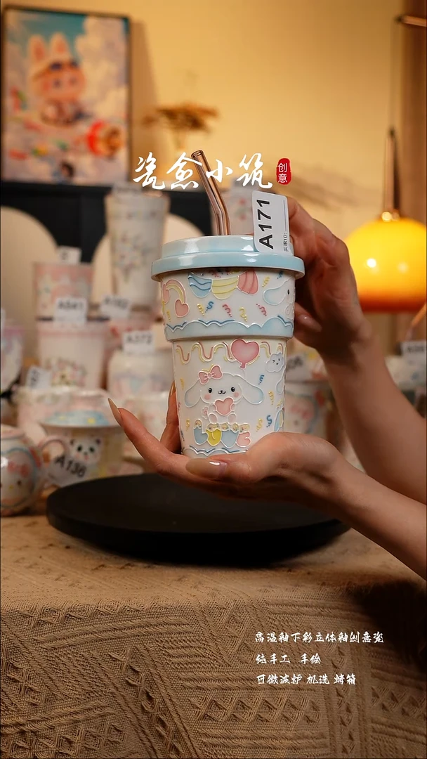 景德镇高温釉下彩创意瓷