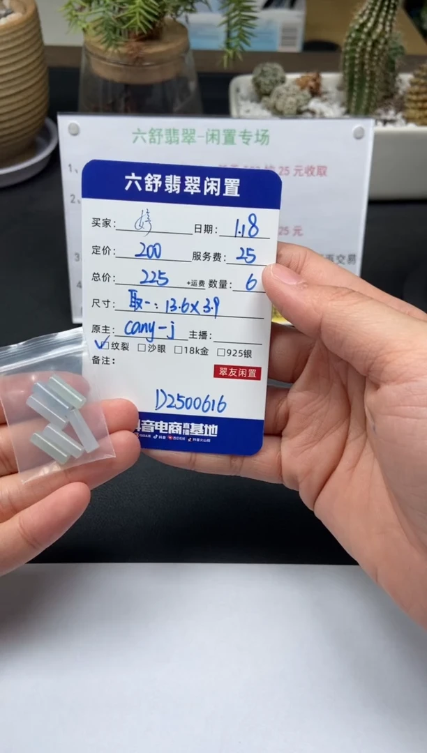 【闪购商品】翡翠颈饰未镶嵌D2500616