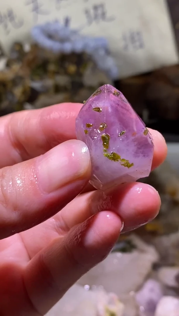 未镶嵌珠宝半成品水晶153号四川超七花园水晶