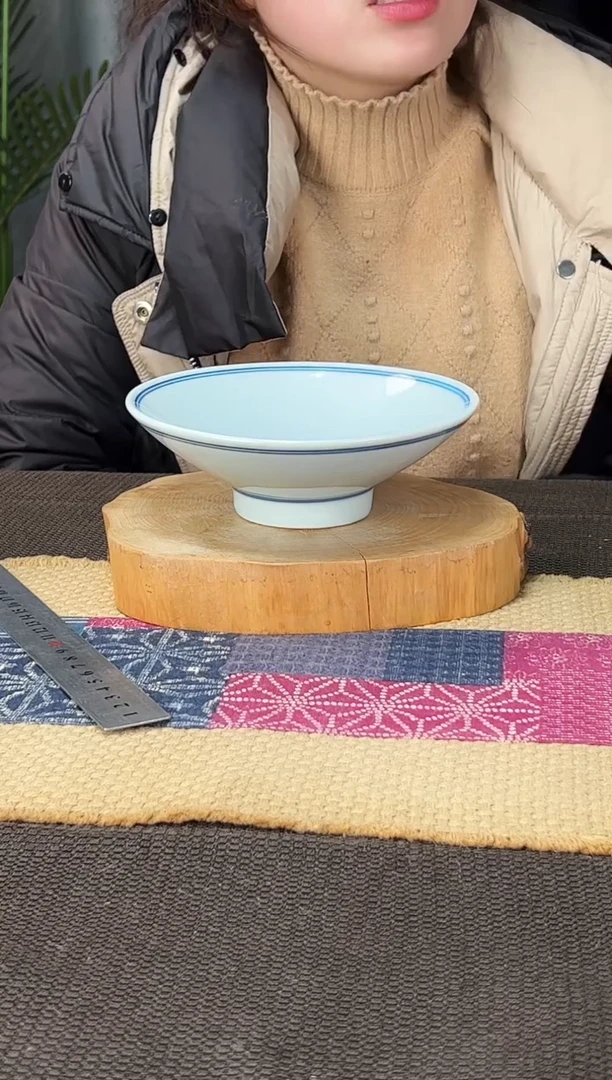 【闪购商品】碗微瑕福利7寸双线高足斗碗