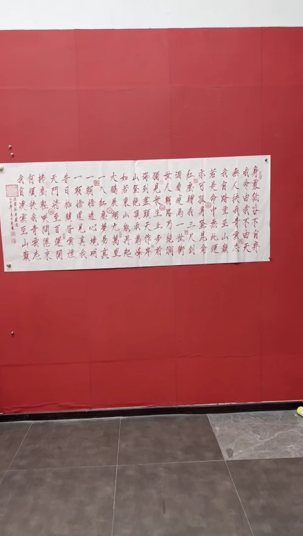 书法马大悲老师青云志
