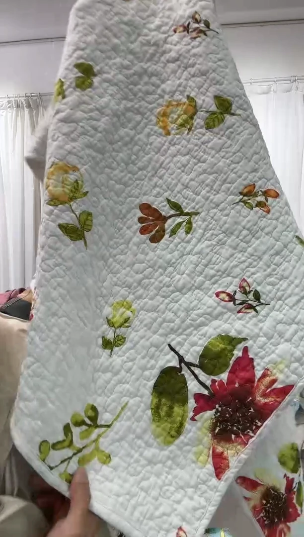 棉90*200纯棉床盖17号微瑕