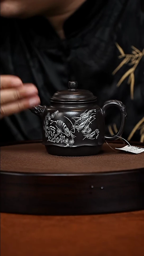 茶壶紫砂原矿紫砂壶