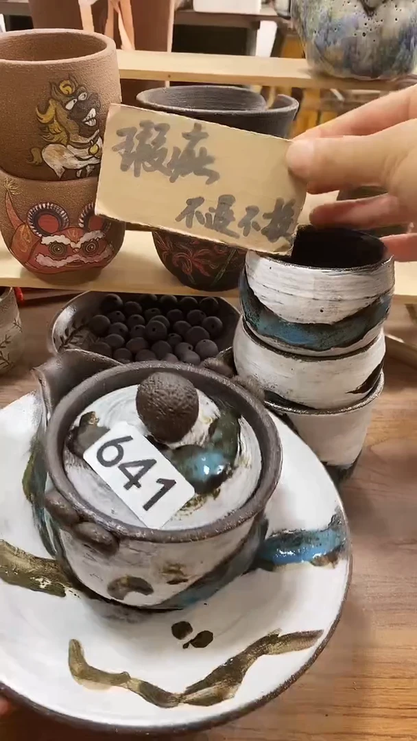 鲸**物爱砂陶艺手工制作