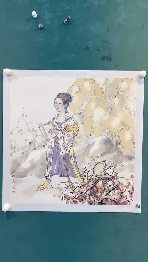 国画李学荣老师作品