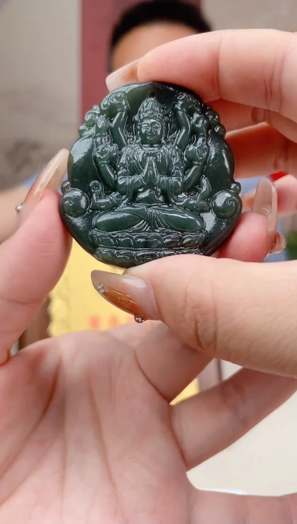 和田玉未镶嵌颈饰天然和田玉多样性发货1627