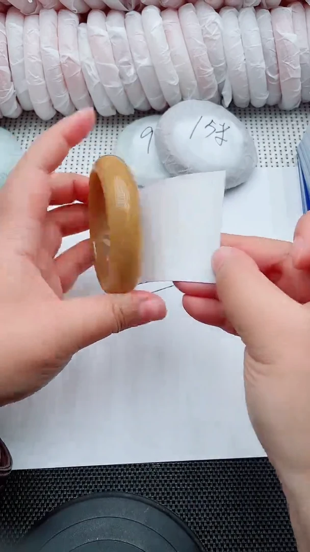 未镶嵌手镯石英质玉17-56-57