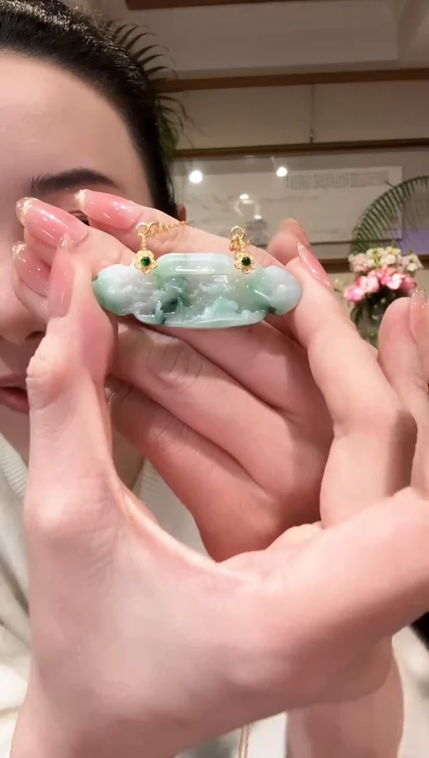 【闪购商品】翡翠颈饰未镶嵌国风