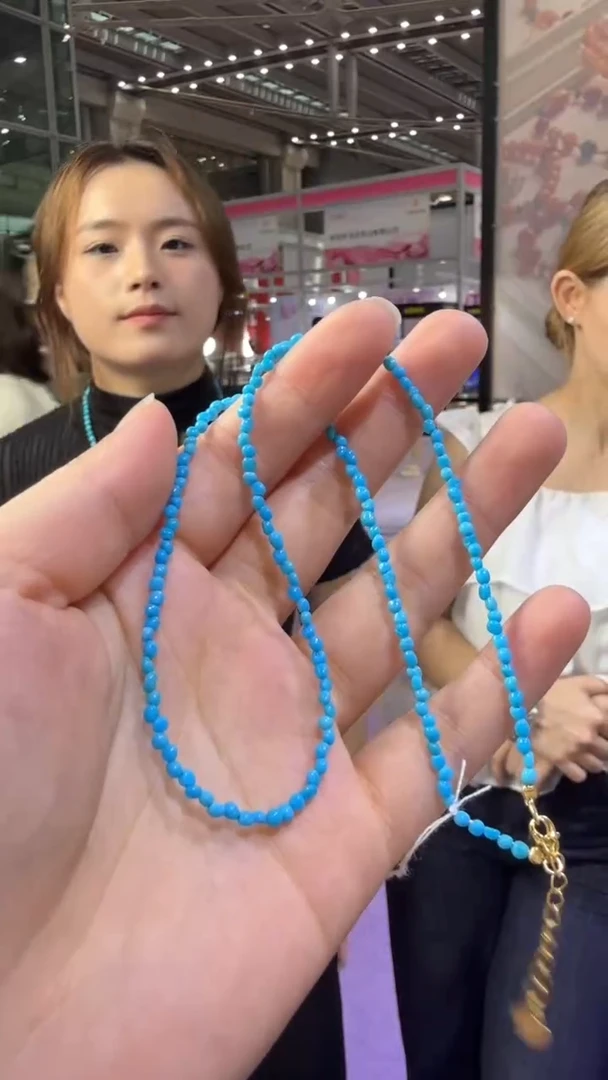 未镶嵌绿松石颈饰121秒拍号 假一罚三