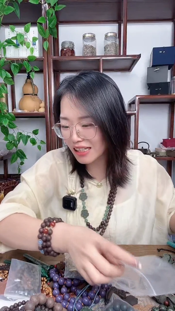 泥塑鹤春香香方的手串