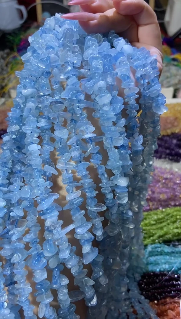 水晶珠宝半成品未镶嵌海蓝宝