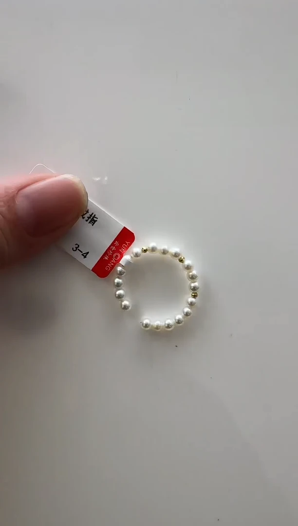 【闪购商品】淡水珍珠AQ18K金镶嵌珍珠戒指@@BJ124