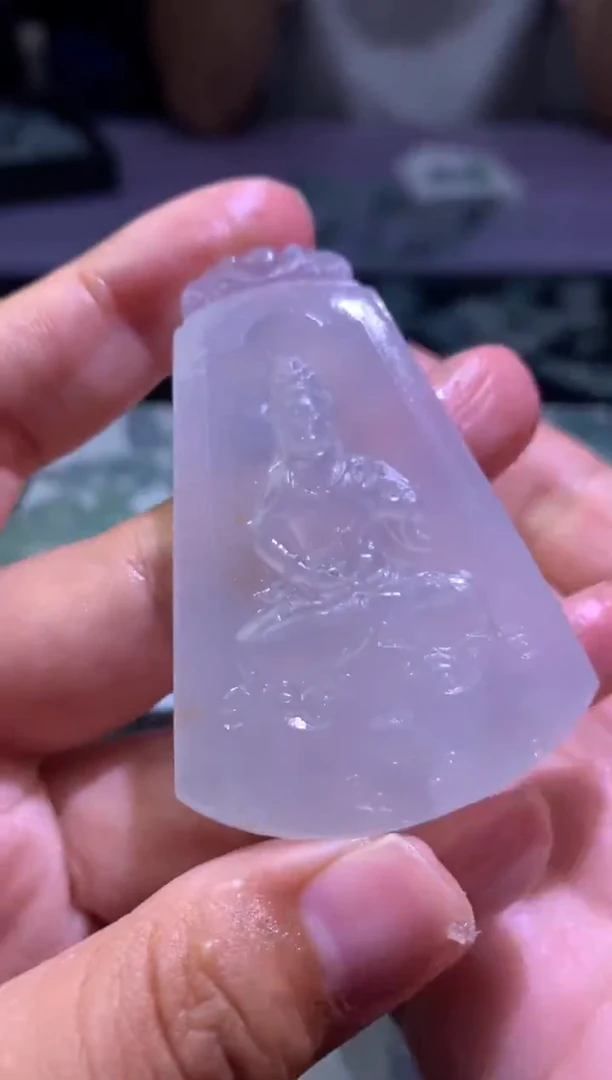 未镶嵌定制翡翠君*健毛货