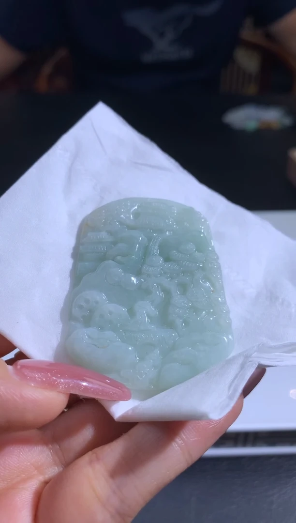 未镶嵌定制翡翠平**安翡翠