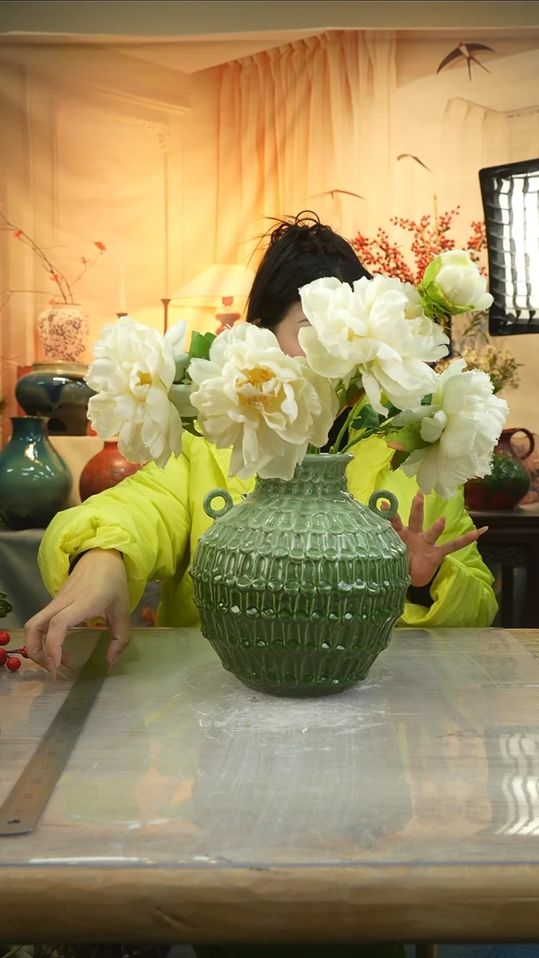 高度23高度23口径10陶瓷花瓶