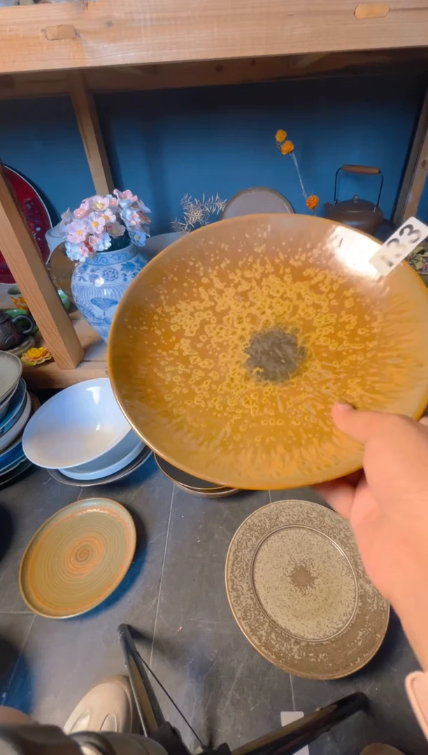 瓷片打**圆133金秋浅盘福利