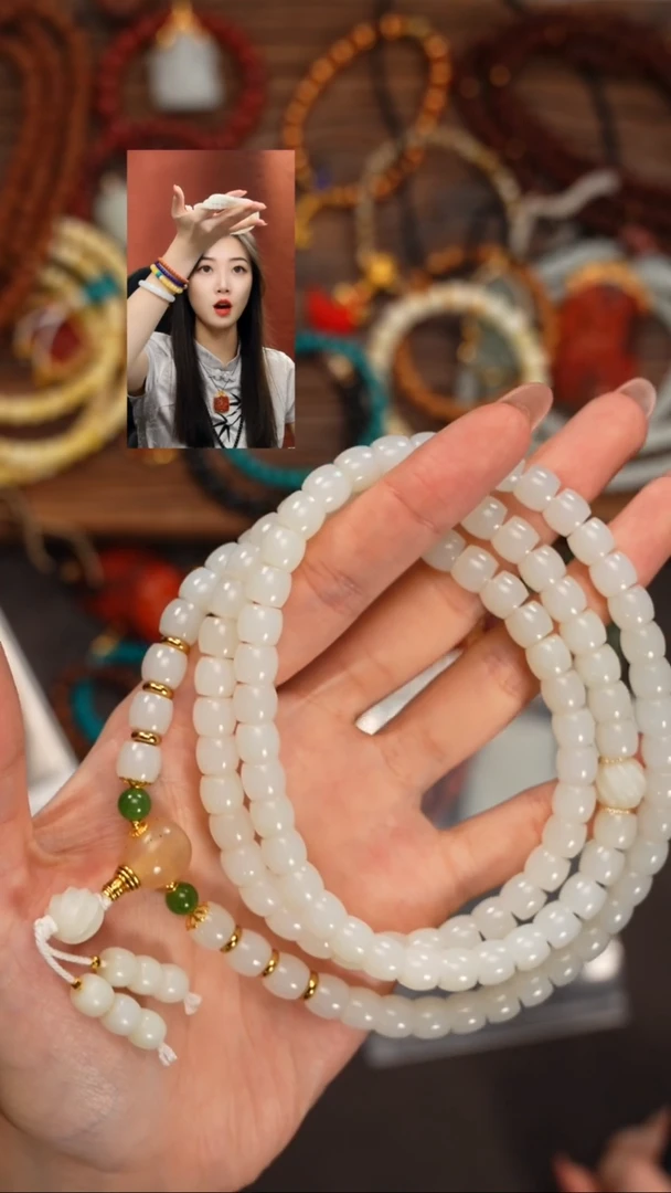 手串未镶嵌和田玉小**?遇见匠心品质回血