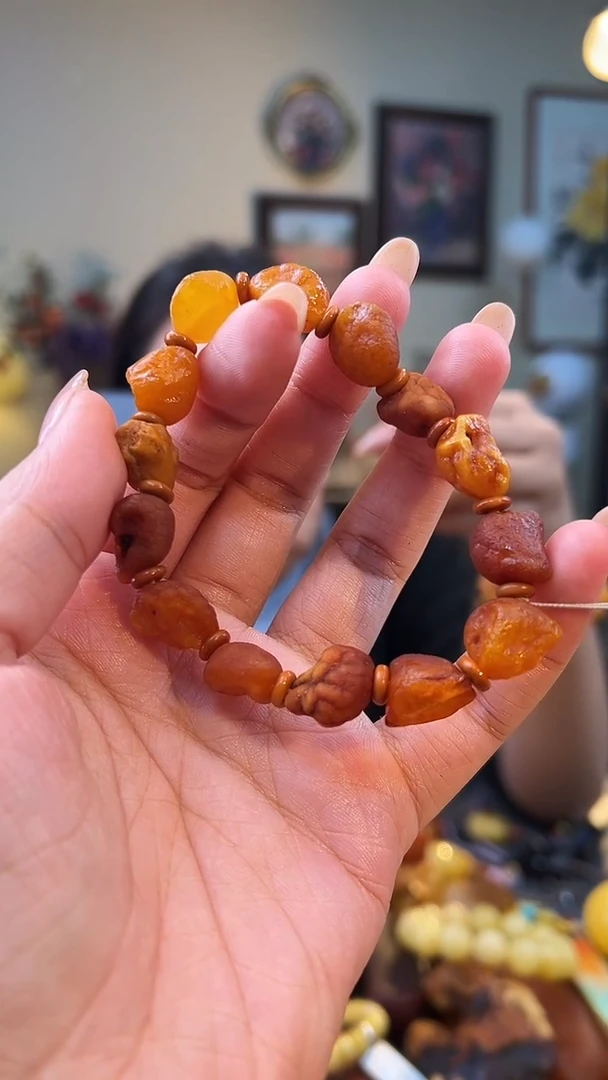 手串琥珀未镶嵌手串