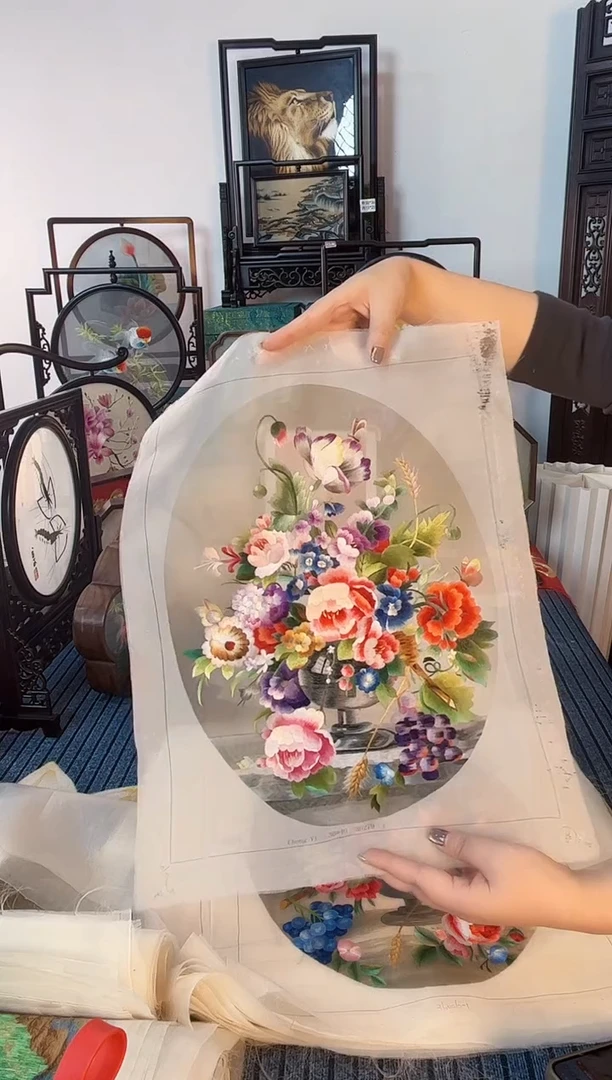 刺绣苏绣手工刺绣绣布