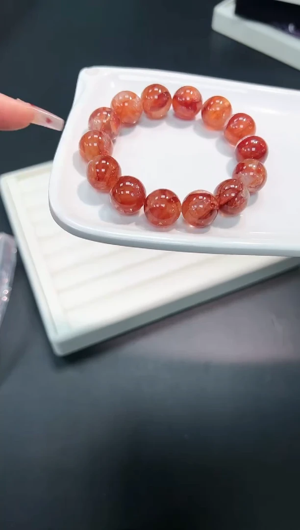 【闪购商品】水晶手串未镶嵌5p多样性发其一/1条默认微瑕