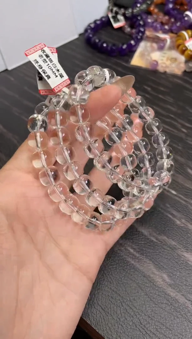水晶手链未镶嵌10±/x-815【多样性发一件