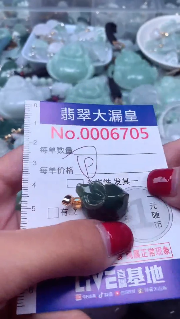 颈饰未镶嵌翡翠6705