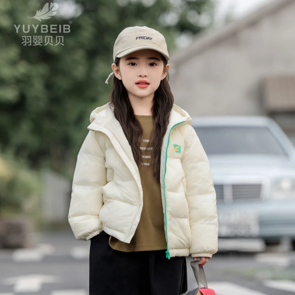 24火山岩秋羽绒儿童秋羽绒