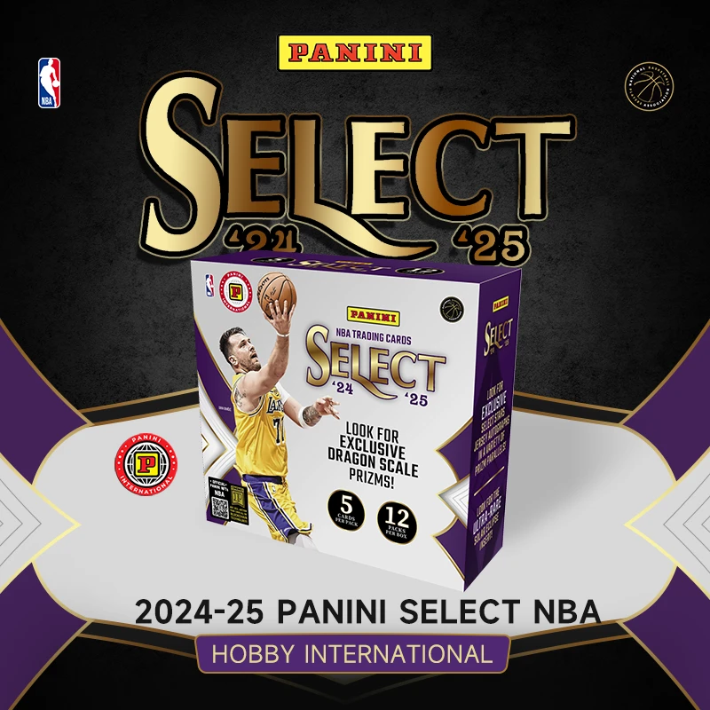 帕尼尼2024/25 Select NBA 篮球球星卡 Hobby International版本