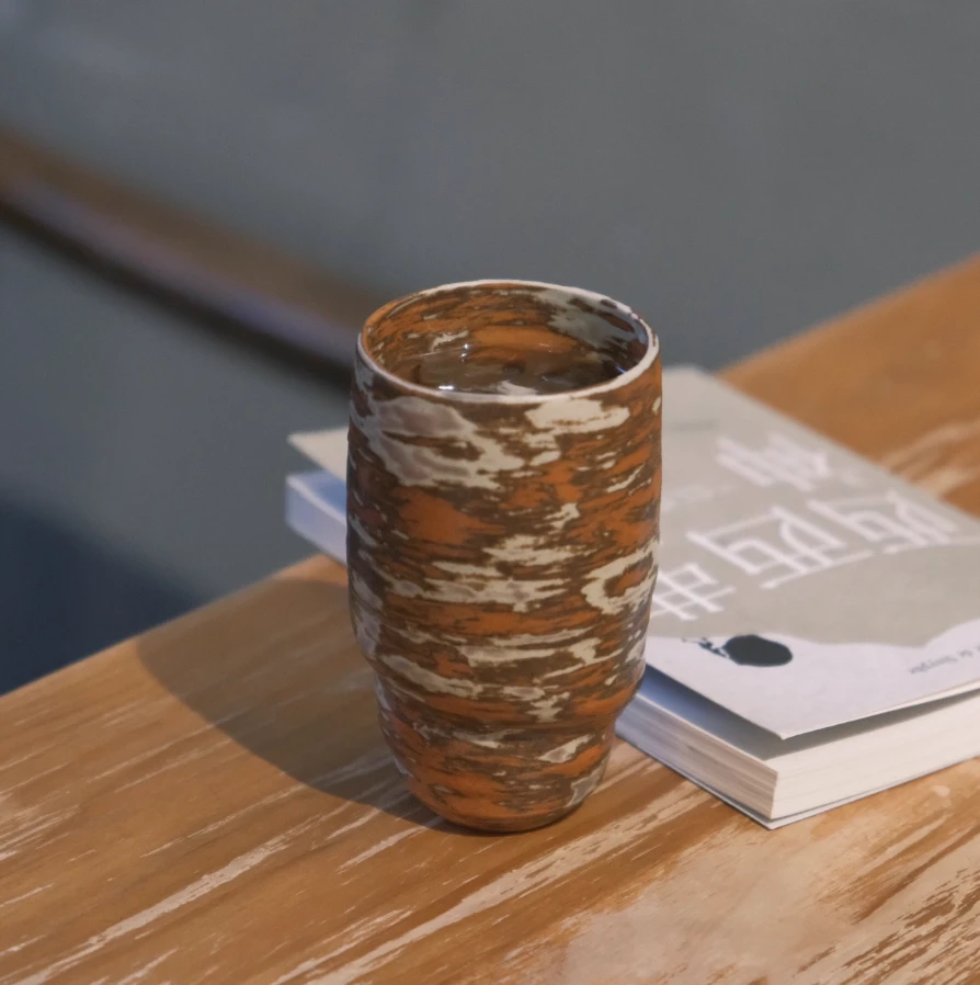 春辰手作美式杯景德镇陶瓷全手工创意设计师原创水杯家用高级简约